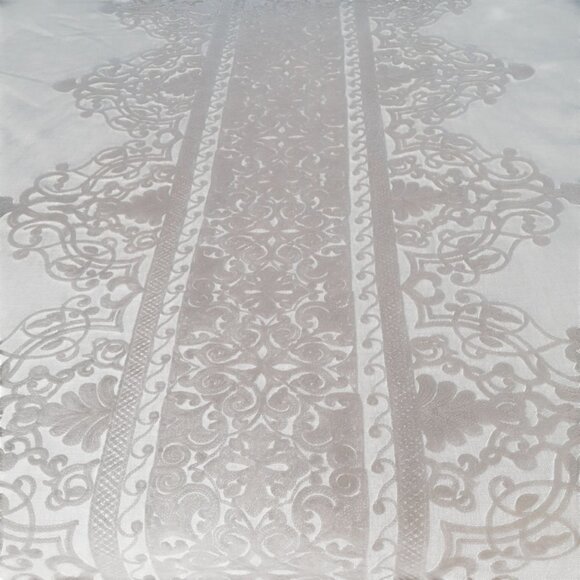 J.Queen New York Queen Size Bedspread Sage Green Embroidered - Picture 5 of 11